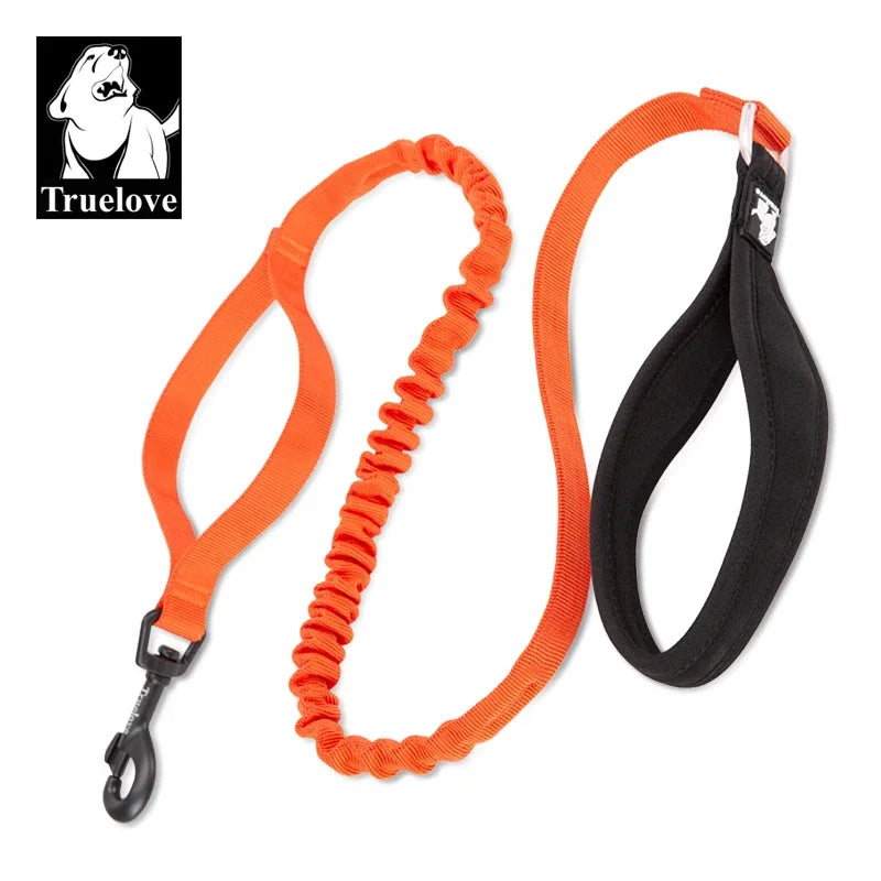 TrueLove Pet Leash Elastic Resiatant to Pull for Big Medium Small Dog Accessories Supplies Nylon Yarn Webbing TLL2281