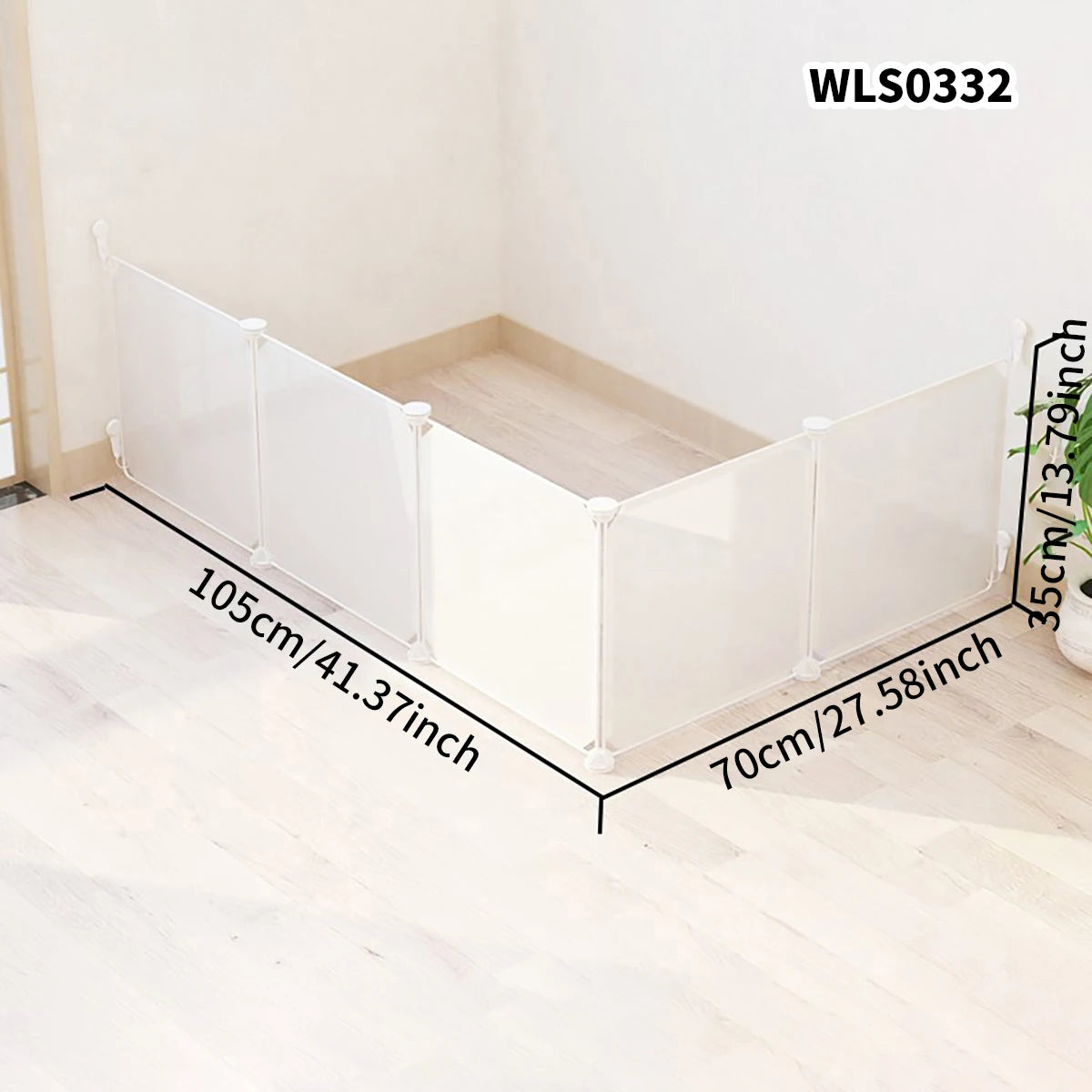 DIY Pet Cage for Home Use, Easy to Install and Disassemble, Dog Fence, Guinea Pig Isolation Net, Dog Cage, Cat Cage, Rabbit Enclosure, Freely Assembled, Turtle Activity Area Barrier Net, No Drilling Required