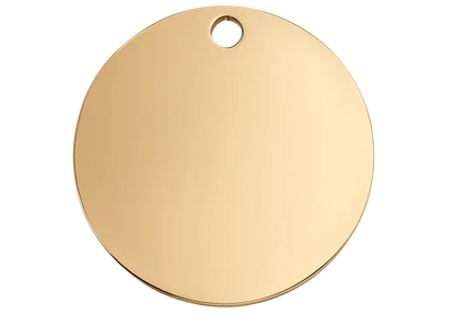 Stainless Steel Dog Id Tag Personalized Engraved Double Sided Pet Name Tag Circle Bone