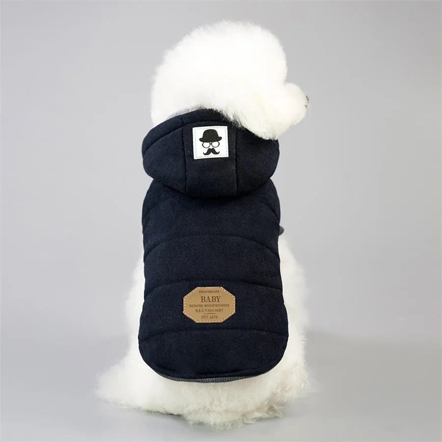 Warm Pets Dog Clothes Cotton Russia Winter Thicken Jacket Coat Costumes Hoodies Clothes for Small Puppy Dogs Clothing XXL Cheap
