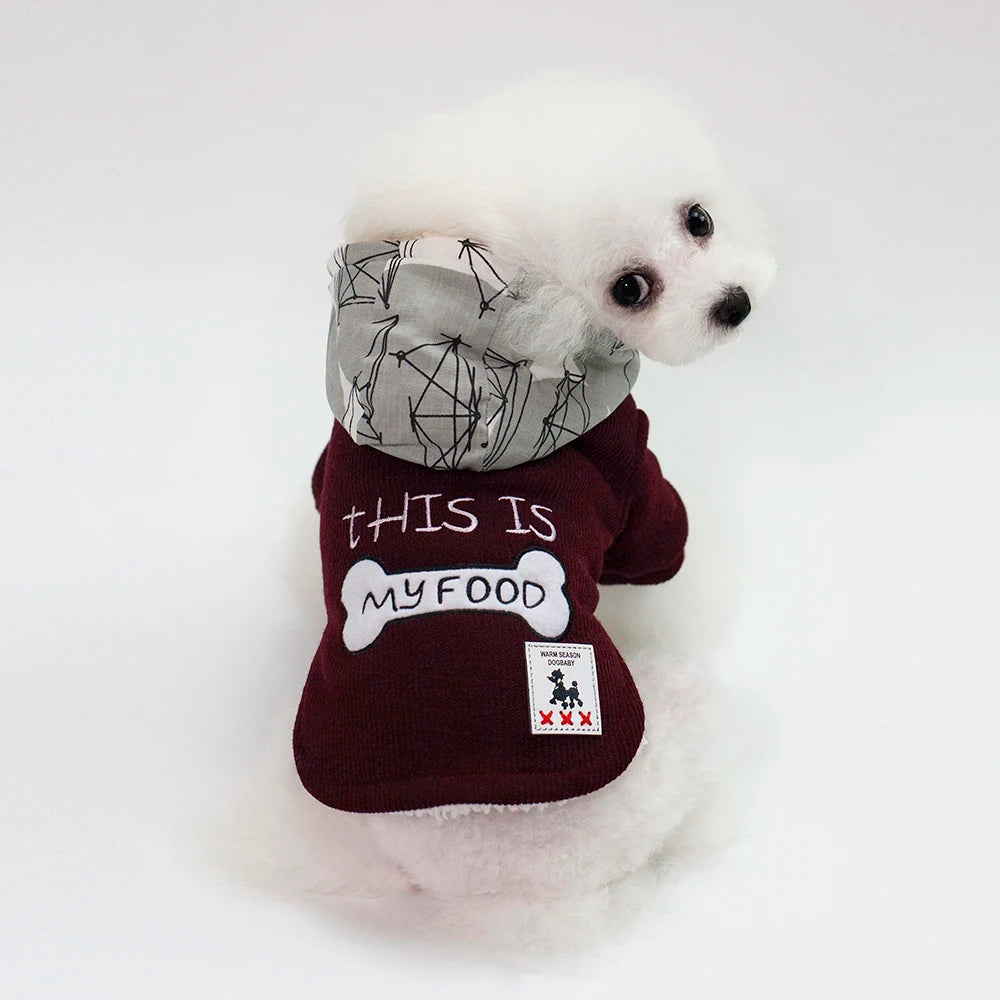 Warm Pets Dog Clothes Cotton Russia Winter Thicken Jacket Coat Costumes Hoodies Clothes for Small Puppy Dogs Clothing XXL Cheap