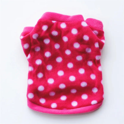 Warm Fleece Pet Dog Clothes Cute Skull Printed Pet Coat Puppy Dogs Shirt Jacket French Bulldog Pullover Camouflage Dog Clothing