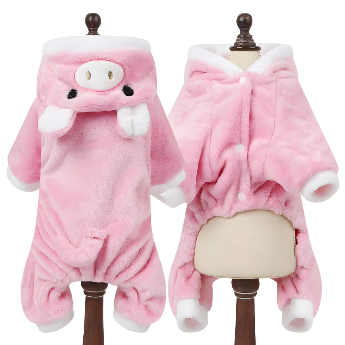 1 Piece of Piggy Pattern Pet Clothing for Kittens and Puppies - Cotton and Wool Knitted Fabric for Autumn and Winter Clothing Suitable for Small, Medium and Large Dogs