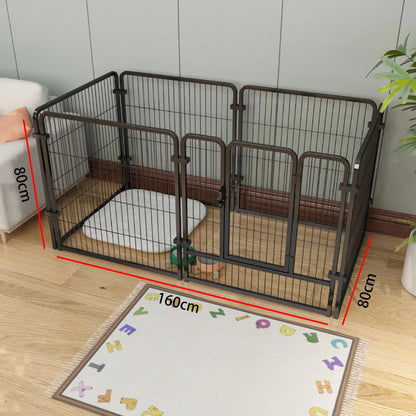 Cat dog cages household indoor pet enclosures small to large dog enclosures for  combination training and toilet isolation