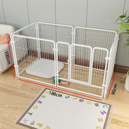 Cat dog cages household indoor pet enclosures small to large dog enclosures for  combination training and toilet isolation