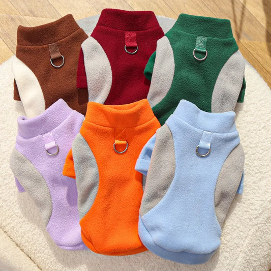 Soft Fleece Pet Dog Clothes For Large Dogs Cats Coats Jackets Vest Winter Warm Big Pet Clothing For Dog Clothes Sweater Costume