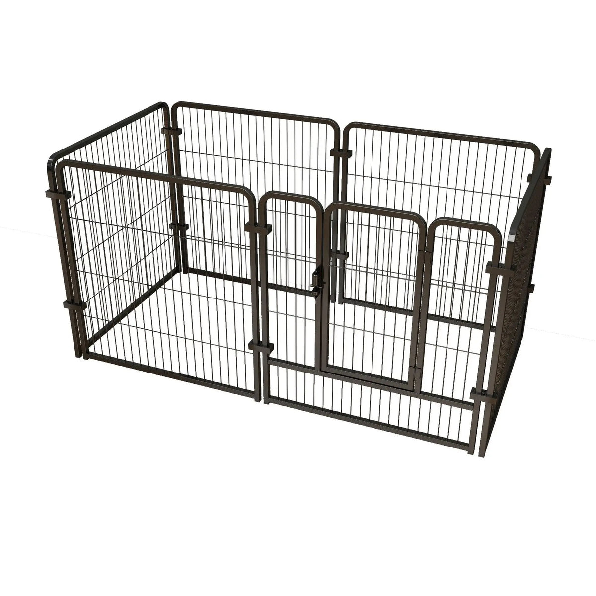 Cat Dog Cages Household Indoor Pet Enclosures Small to Large Dog Enclosures for Free Combination Training and Toilet Isolation