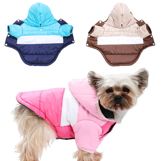 Puppy Dog Clothes Coat For Small Dogs Cats Autumn Winter Pet Dog Jacket Cozy Fleece Kitten Clothing French Chihuahua Costumes