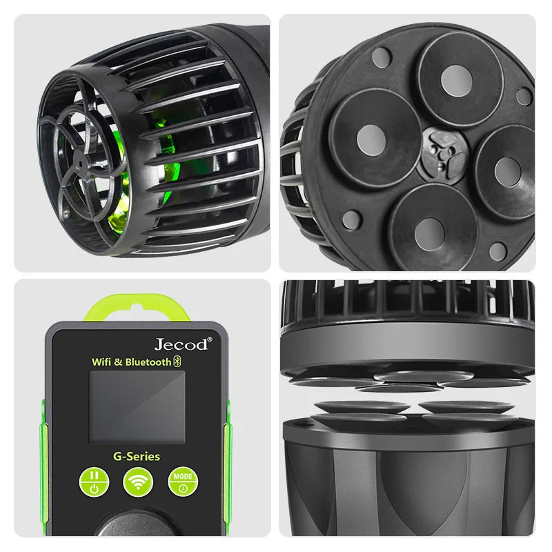 2026 Jebao Jecod Aquarium Vario Wavemaker Water Pump GMP Series Bluetooth APP Manual Controlled Coral Reef Fish Tank