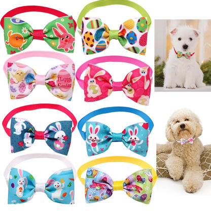 10pcs Pet Accessories Small Dog Bow Tie For Puppy Dog Bowties Collar Adjustable Girl Dogs Bowtie For Cat Dog Collar Pet Supplier