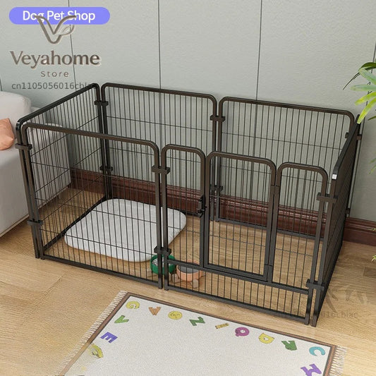 Cat dog cages household indoor pet enclosures small to large dog enclosures for  combination training and toilet isolation