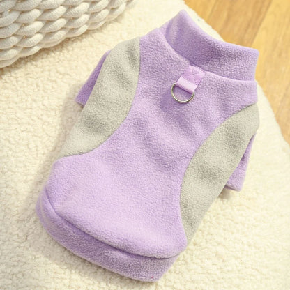 Winter Warm Dog Clothes for Small Dogs Fashion Dog Hoodies Cute Solid Puppy Sweatshirt Soft Cat Pullovers Chihuahua Pet Hoodies
