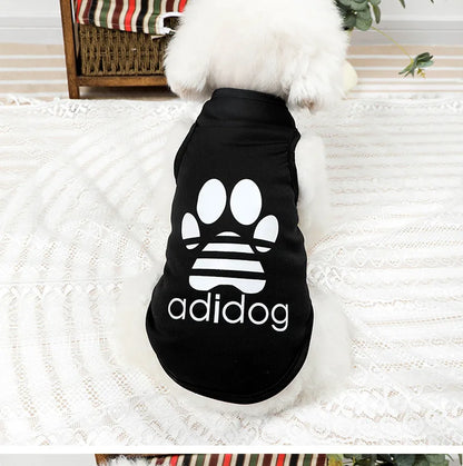 1PC Summer Pet Clothing Soft Polyester Teddy Dog Thin Tank Top Breathable and Cool Dog Cat Clothing Small Puppy Dogs Vests
