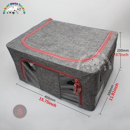 Pet Oxygen Cage for Puppy Kitten Turtle Lizard Bird Atomization Cages Linen Foldable Box Veterinary Equipment