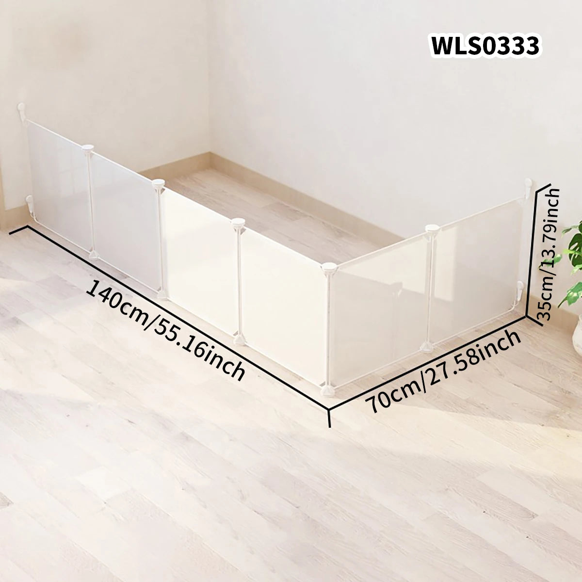 DIY Pet Cage for Home Use, Easy to Install and Disassemble, Dog Fence, Guinea Pig Isolation Net, Dog Cage, Cat Cage, Rabbit Enclosure, Freely Assembled, Turtle Activity Area Barrier Net, No Drilling Required
